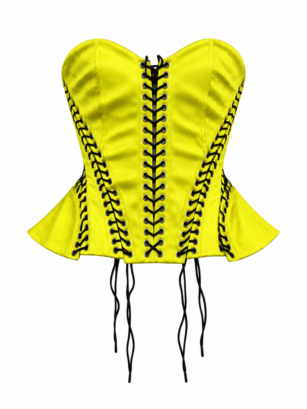 CANDY RIOT Acid Lace Corset, sold individually