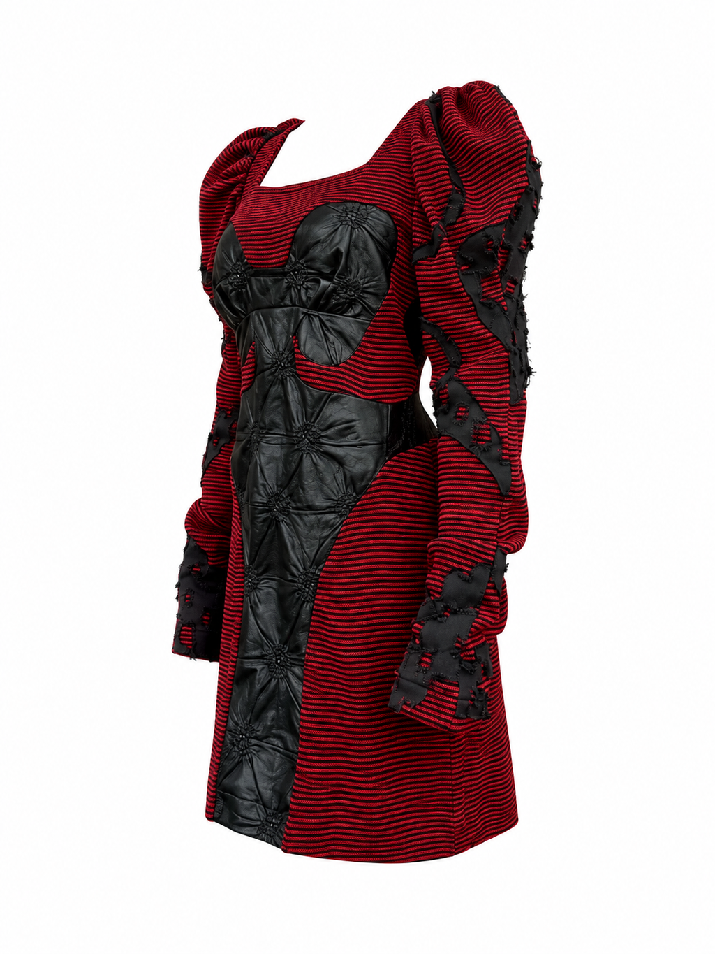 SCARLET ECHO dress in Black / Red