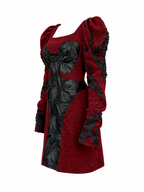 SCARLET ECHO dress in Black / Red
